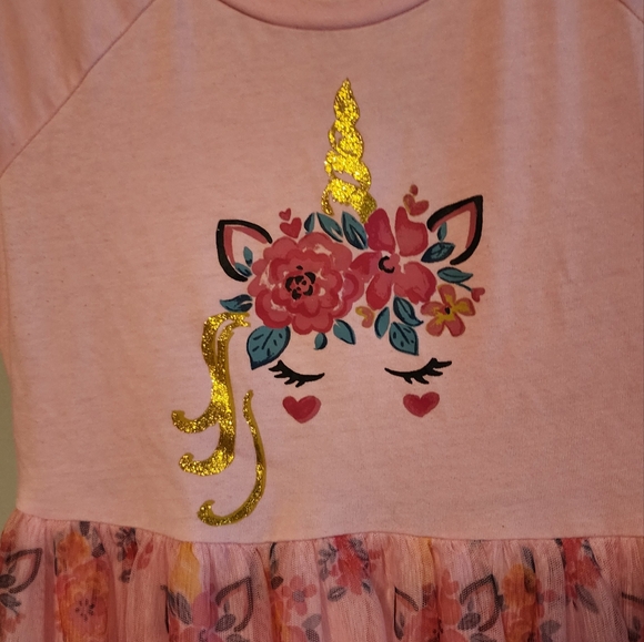 Wonder Nation unicorn dress XL 14-16 - Picture 3 of 6